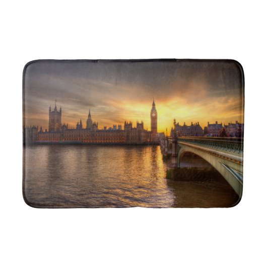 Monuments | Big Ben & Houses of Parliament バスマット (正面)