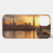 Monuments | Big Ben & Houses of Parliament iPhoneケース (裏面横)
