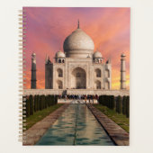 Monuments | Colorful View of the Taj Mahal プランナー手帳 (正面)