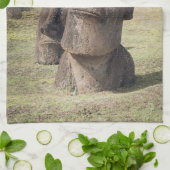 Monuments | Easter Island, Chile キッチンタオル (折り畳み)