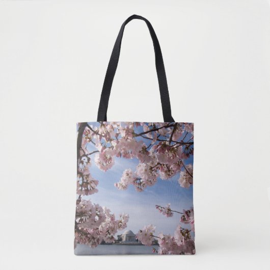 Monuments | Jefferson Memorial Cherry Blossoms トートバッグ (正面)