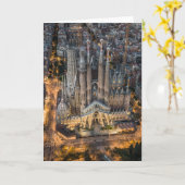 Monuments | La Sagrada Familia カード (黄色い花)