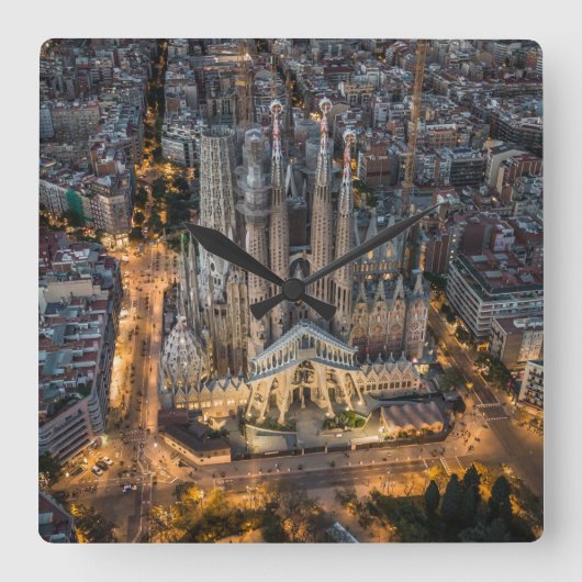 Monuments | La Sagrada Familia スクエア壁時計 (正面)