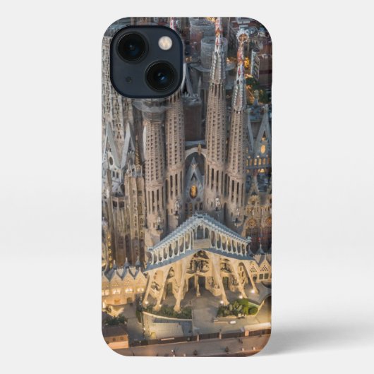 Monuments | La Sagrada Familia iPhoneケース (裏面)