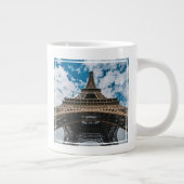 Monuments | Looking Up at the Eiffel Tower ジャンボコーヒーマグカップ (右)
