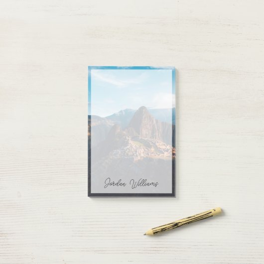 Monuments | Machu Picchu, Peru ポストイット (デスク上)