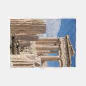 Monuments | Parthenon Acropolis Athens Greece フリースブランケット (正面(横))