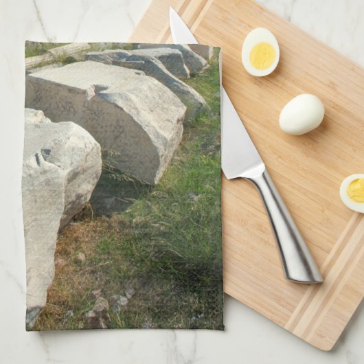 Monuments | Parthenon Athens, Greece キッチンタオル (四つ折り)