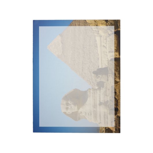 Monuments | Sphinx & Pyramid of Egypt ノートパッド (回転)