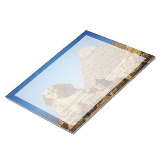 Monuments | Sphinx & Pyramid of Egypt ノートパッド (アングル)