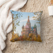 Monuments | St. Basil's Cathedral Moscow クッション (ブランケット)