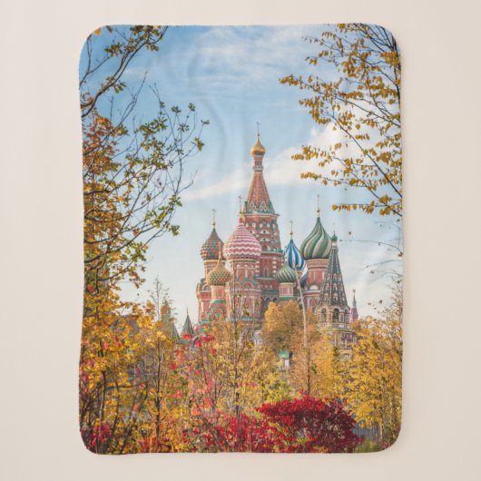 Monuments | St. Basil's Cathedral Moscow シェルパブランケット (正面)