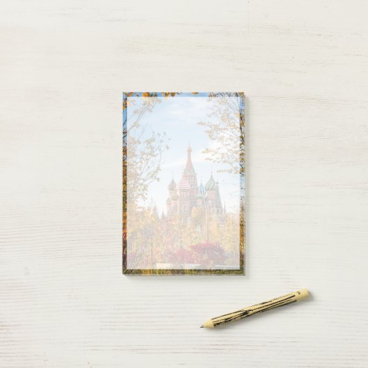 Monuments | St. Basil's Cathedral Moscow ポストイット (デスク上)