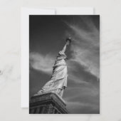 Monuments | Statue of Liberty Manhattan NYC サンキューカード (正面)