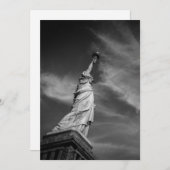 Monuments | Statue of Liberty Manhattan NYC サンキューカード (正面/裏面)