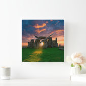 Monuments | Stonhenge, England スクエア壁時計 (ホーム)