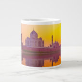 Monuments | Taj Mahal at Sunset ジャンボコーヒーマグカップ (正面)