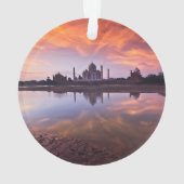 Monuments | Taj Mahal Sunset オーナメント (裏面)