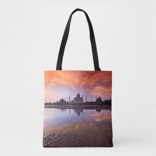 Monuments | Taj Mahal Sunset トートバッグ (正面)