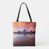Monuments | Taj Mahal Sunset トートバッグ (裏面)
