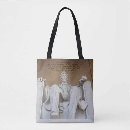 Monuments | The Lincoln Memorial トートバッグ (正面)