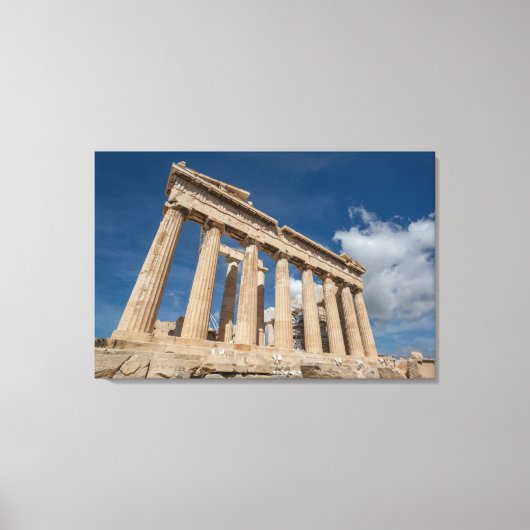 Monuments | The Parthenon, Greece キャンバスプリント (正面)