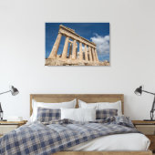 Monuments | The Parthenon, Greece キャンバスプリント (インサイチュ (寝室))