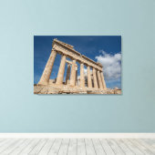 Monuments | The Parthenon, Greece キャンバスプリント (インサイチュ (ウッドフロア))