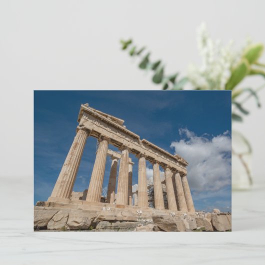 Monuments | The Parthenon, Greece サンキューカード (スタンド正面)
