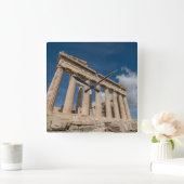Monuments | The Parthenon, Greece スクエア壁時計 (ホーム)