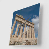 Monuments | The Parthenon, Greece スクエア壁時計 (傾斜)