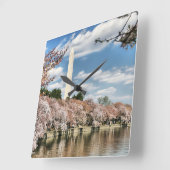 Monuments | Washington Memorial スクエア壁時計 (傾斜)