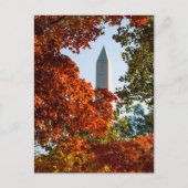 Monuments | Washington Monument in Autumn ポストカード (正面)