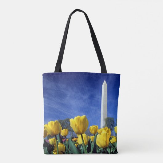 Monuments | Washington Monument in Spring トートバッグ (裏面)