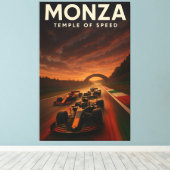 Monza Circuit Autodromo Nazionale Monza F1 Italian キャンバスプリント (インサイチュ (ウッドフロア))