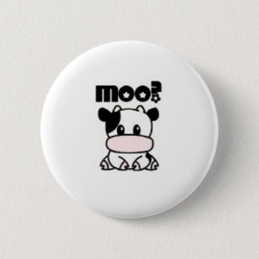 Mooか。 缶バッジ (正面)