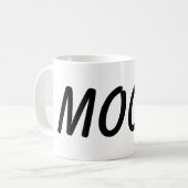 Mooのマグ コーヒーマグカップ (正面左)