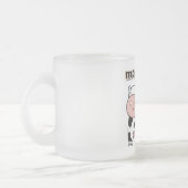 MooジュースのTシャツおよびギフト フロストグラスマグカップ (左)