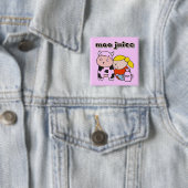 MooジュースのTシャツおよびギフト 缶バッジ (インサイチュ)