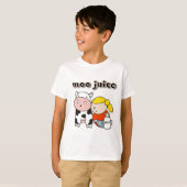 MooジュースのTシャツおよびギフト Tシャツ (正面フル)