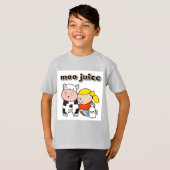 MooジュースのTシャツおよびギフト Tシャツ (正面フル)