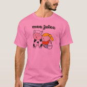 MooジュースのTシャツおよびギフト Tシャツ (正面)