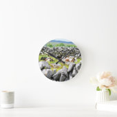 Moo牛 ラウンド壁時計 (ホーム)