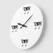 Moo牛 ラージ壁時計 (傾斜)