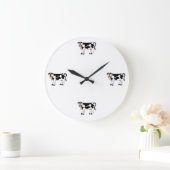 Moo牛 ラージ壁時計 (ホーム)