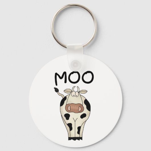 Moo牛Tシャツおよびギフト キーホルダー (正面)