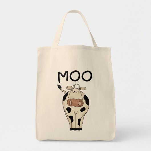 Moo牛Tシャツおよびギフト トートバッグ (正面)