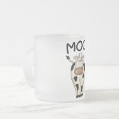 Moo牛Tシャツおよびギフト フロストグラスマグカップ (正面左)