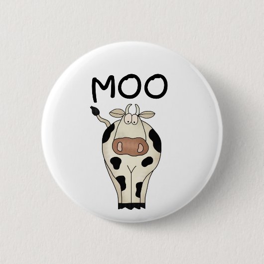 Moo牛Tシャツおよびギフト 缶バッジ (正面)