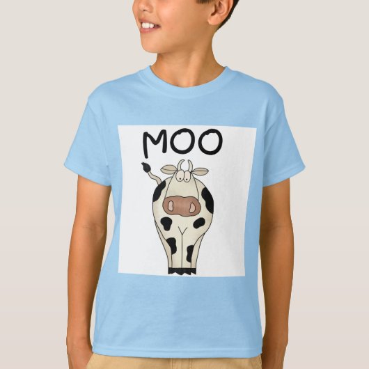 Moo牛Tシャツおよびギフト Tシャツ (正面)
